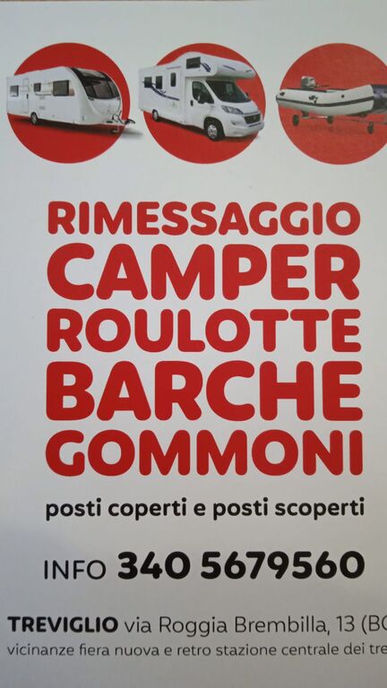 5168393  Rimessaggio camper Treviglio